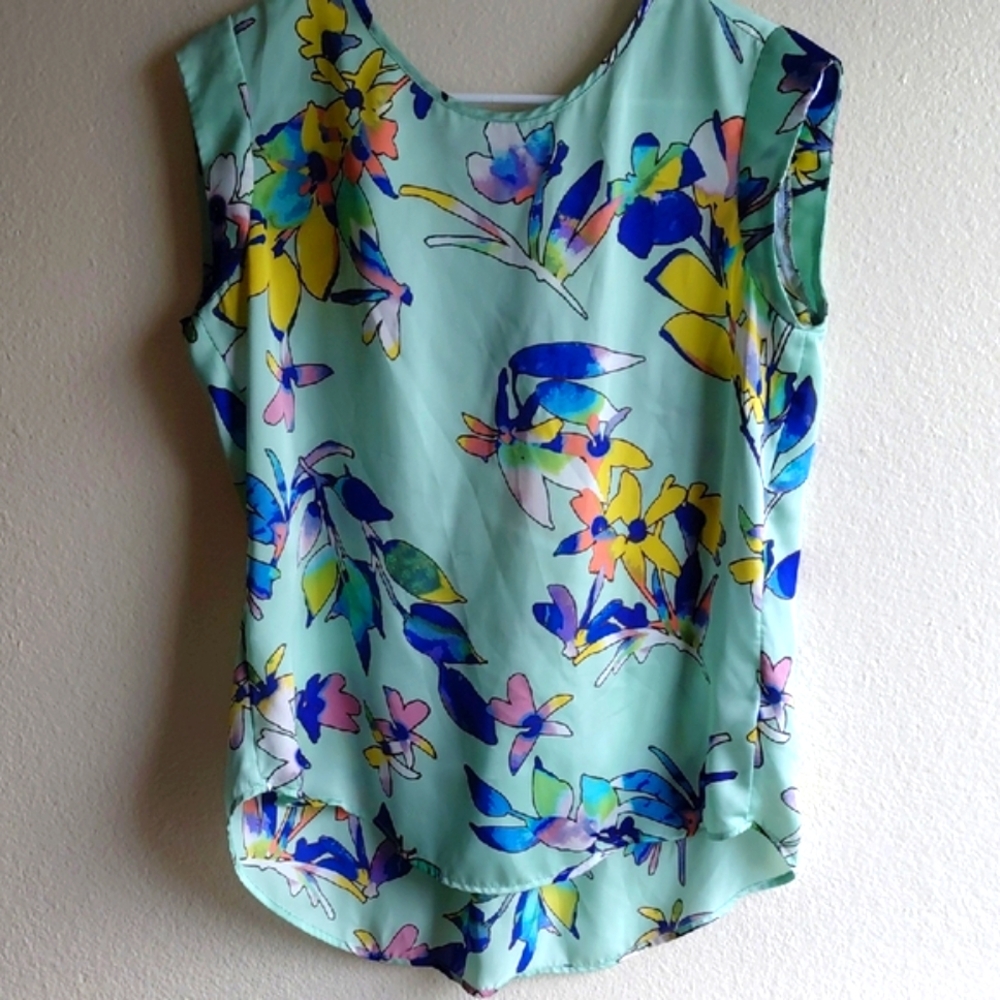 The Limited Multicolor Floral Blouse